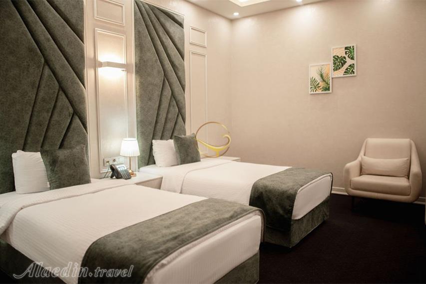 اتاق دوتخته توئین هتل ملل اردبیل | علاالدین تراول