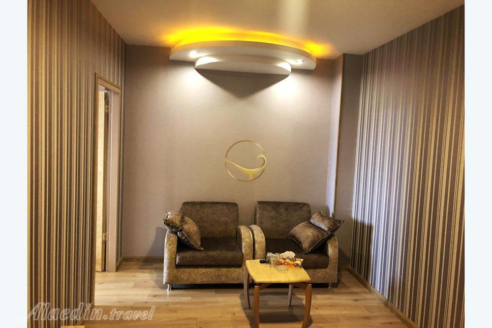 فضای نشیمن هتل سه ستاره سبلان اردبیل | علاءالدین تراول
