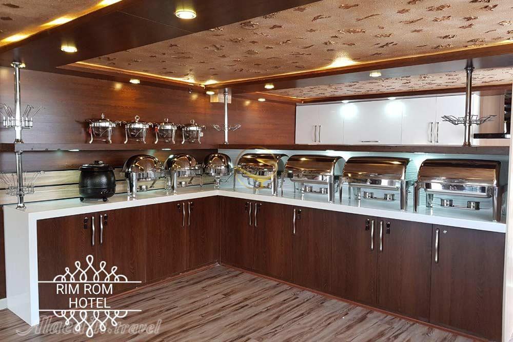 رستوران هتل 4 ستاره ریم رام عسلویه | علاءالدین تراول