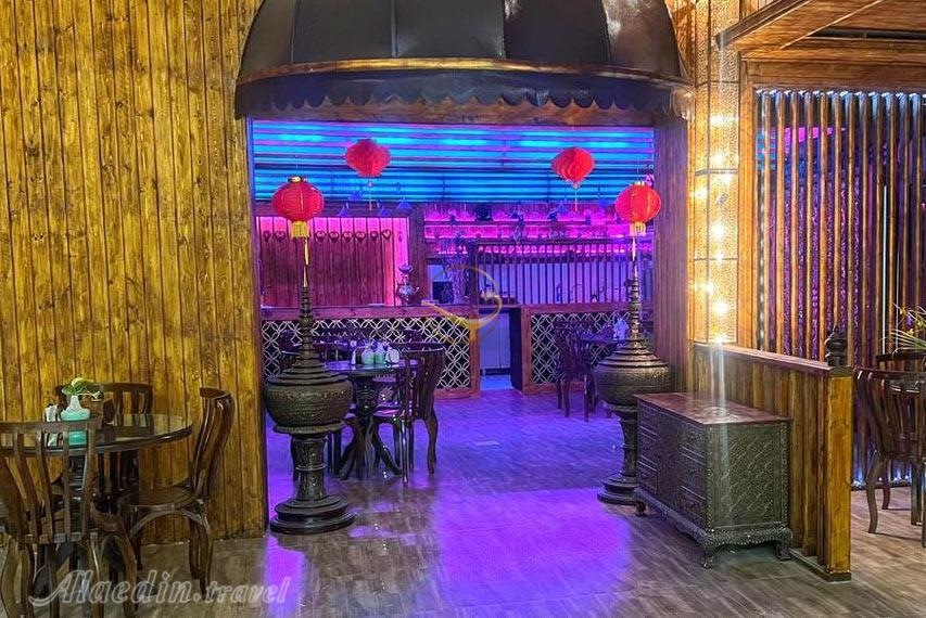 غذاخوری هتل کاخ امیران چالوس | علاءالدین تراول