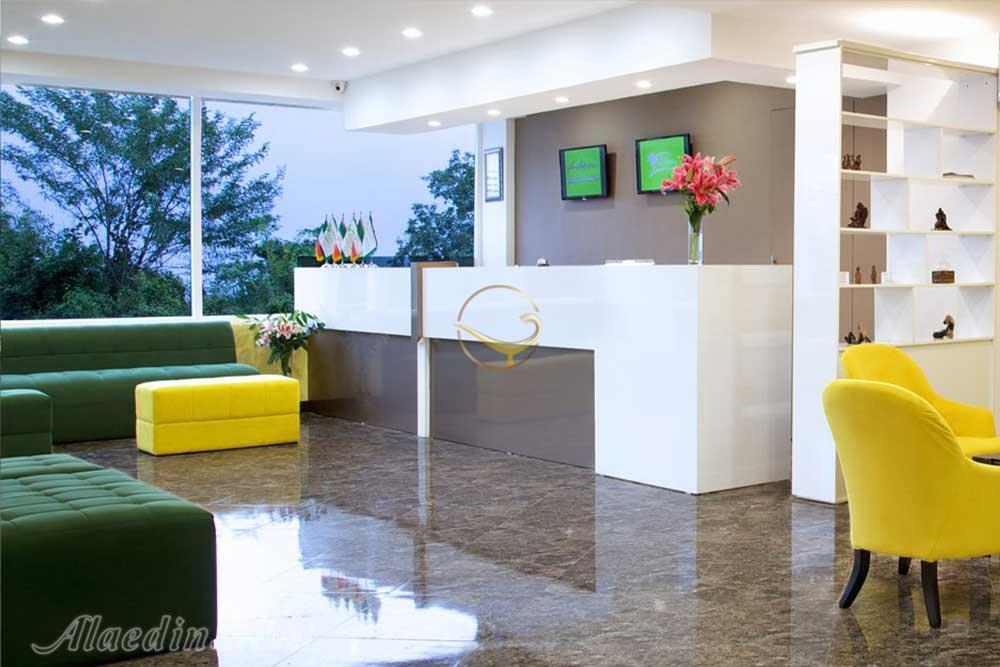 نمای داخلی هتل لیلیوم متل قو