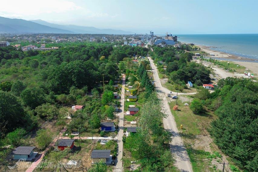 کلبه های هتل پارسيان آزادی خزر (هایت چالوس) | علاءالدین تراول