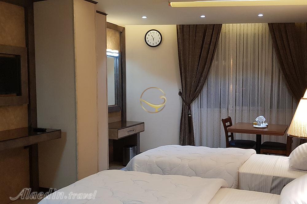 اتاق دو تخته تویین هتل 3 ستاره باران اصفهان | علاءالدین تراول