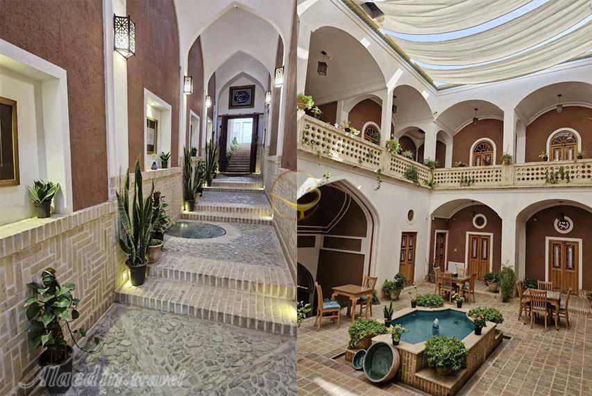 اقامتگاه سنتی سرای باباافضل کاشان | علاالدین تراول