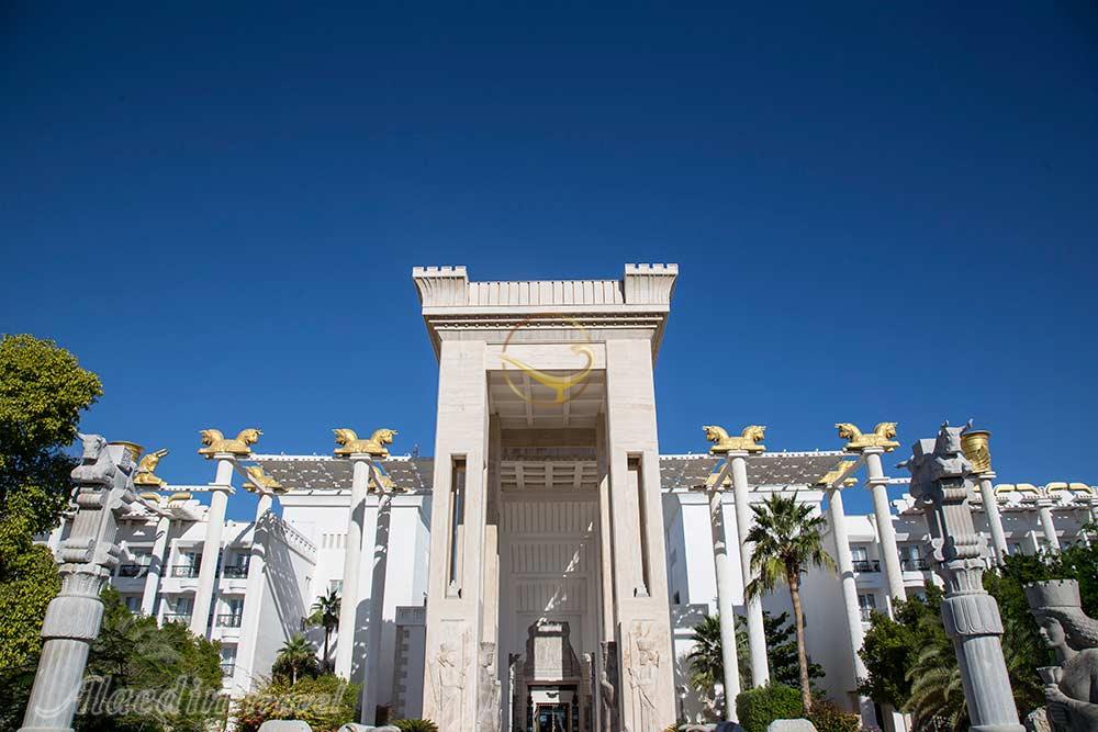 نمای ساختمان هتل پنج ستاره داریوش کیش | علاءالدین تراول