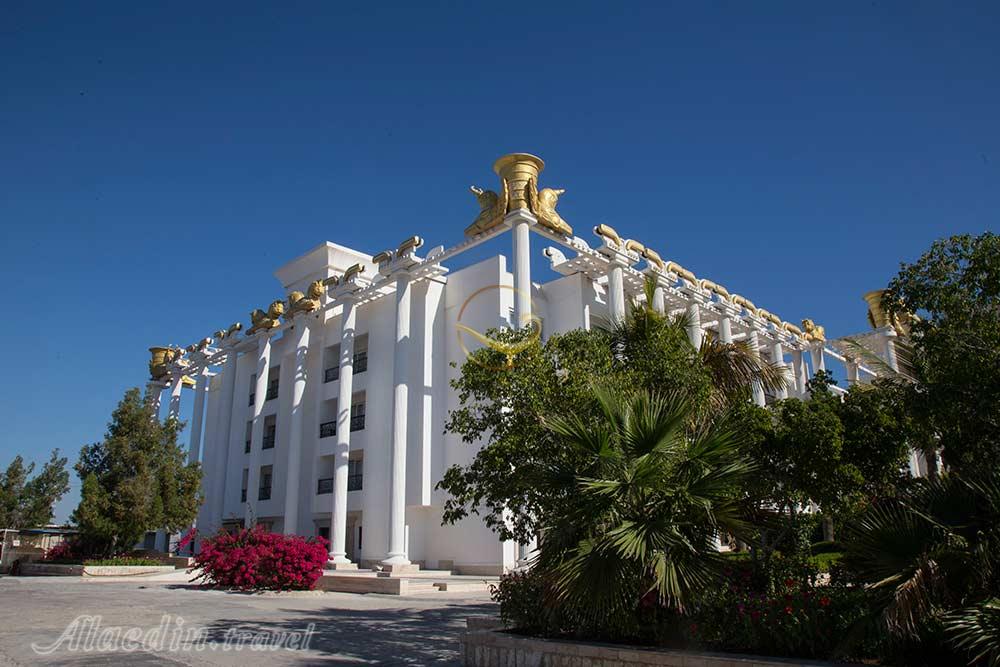 نمای ساختمان هتل پنج ستاره داریوش کیش | علاءالدین تراول