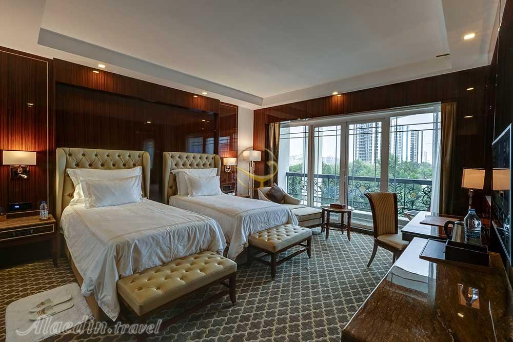 اتاق دو تخته توئین هتل پنج ستاره هتل داریوش کیش | علاءالدین تراول