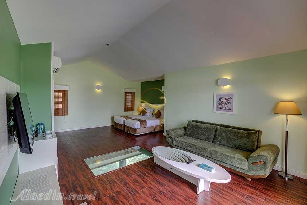 اتاق دو تخته توئین هتل پنج ستاره ترنج کیش | علاءالدین تراول