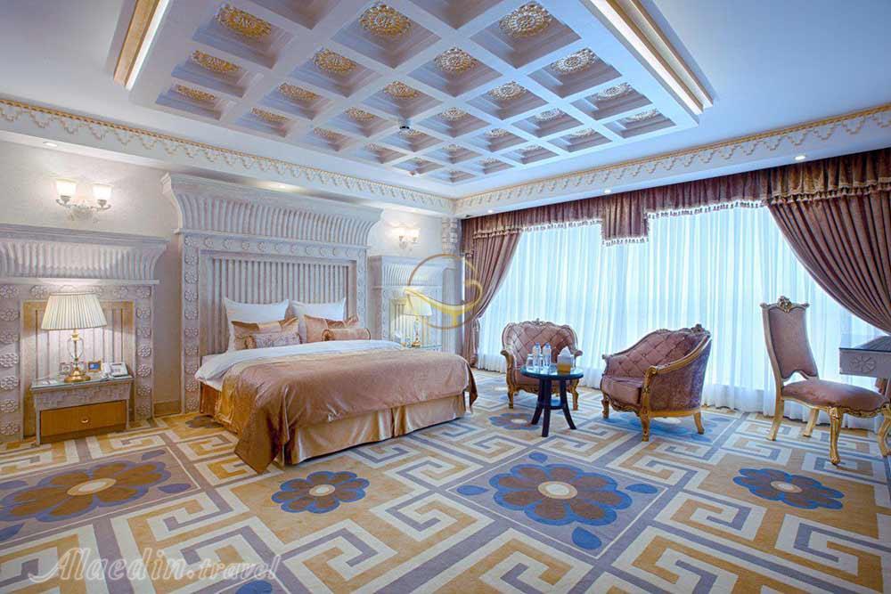 سوئیت دبل سبک معماری تمدن ها هتل 5 ستاره الماس 2 مشهد | علاءالدین تراول