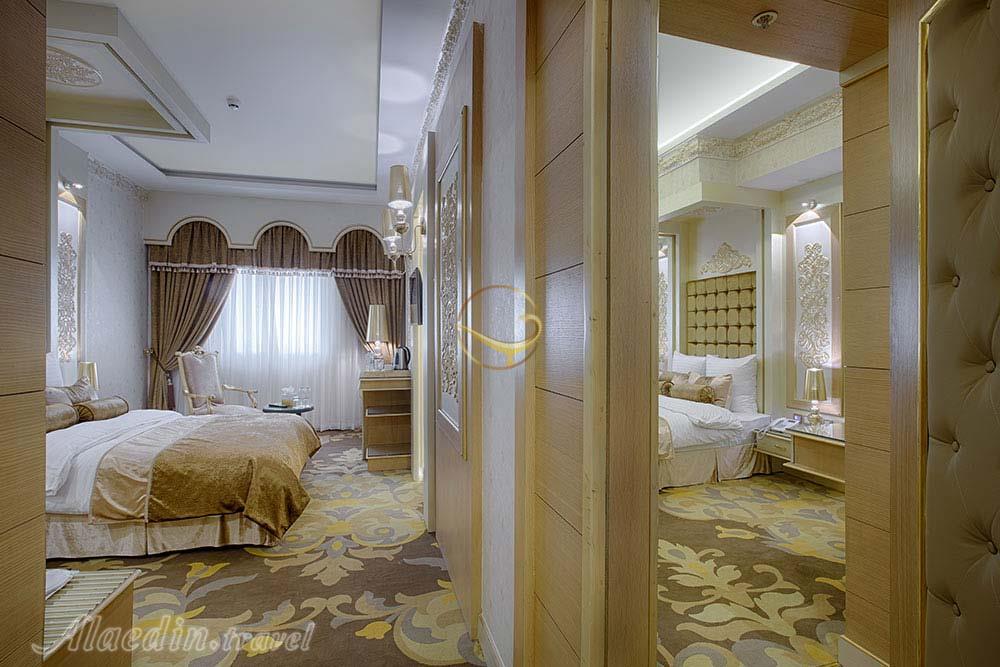 اتاق کانکت سبک معماری تمدن ها هتل 5 ستاره الماس 2 مشهد | علاءالدین تراول