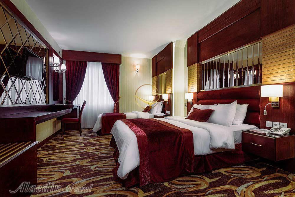 اتاق کانکت هتل 4 ستاره الماس 1 مشهد | علاءالدین تراول