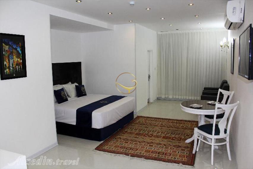 اتاق های هتل سه ستاره الوند مشهد | علاءالدین تراول