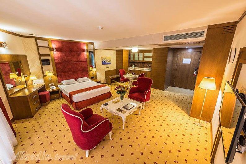 سوئیت هتل آپارتمان سه ستاره آرمان مشهد | علاءالدین تراول