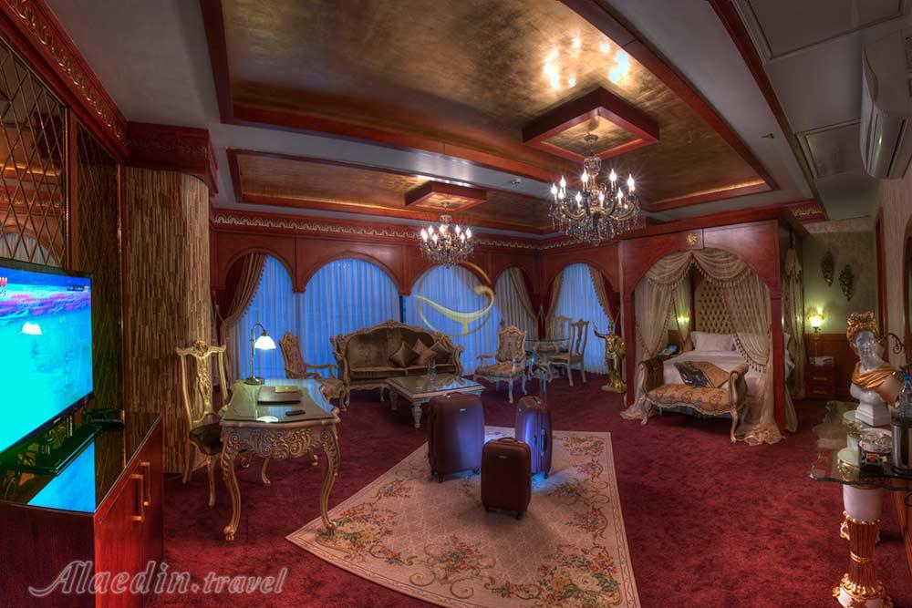 پنت هاوس روم هتل درویشی | علاءالدین تراول