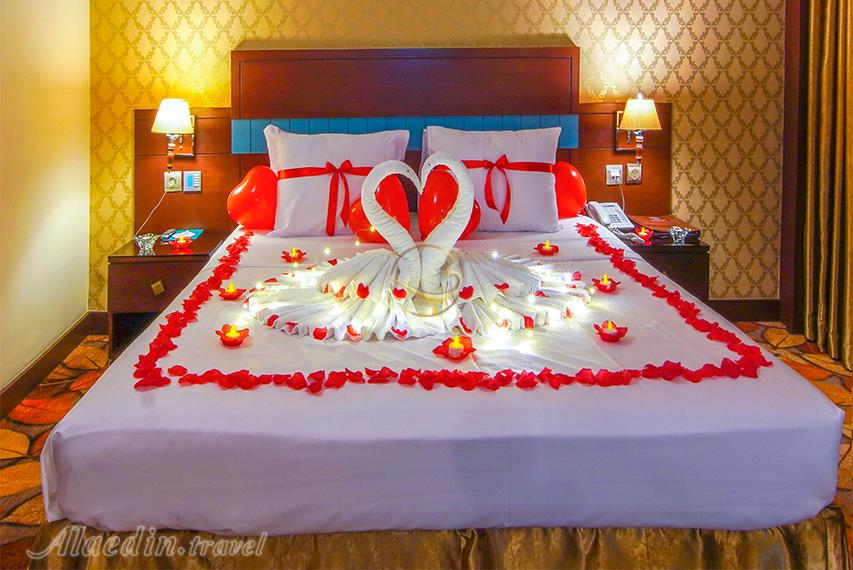 اتاق دیزاین شده عروس