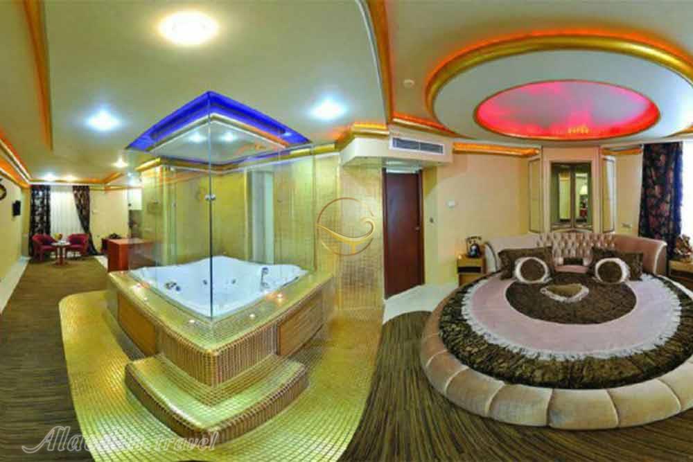 اتاق دبل هتل 3 ستاره میامی مشهد | علاءالدین تراول