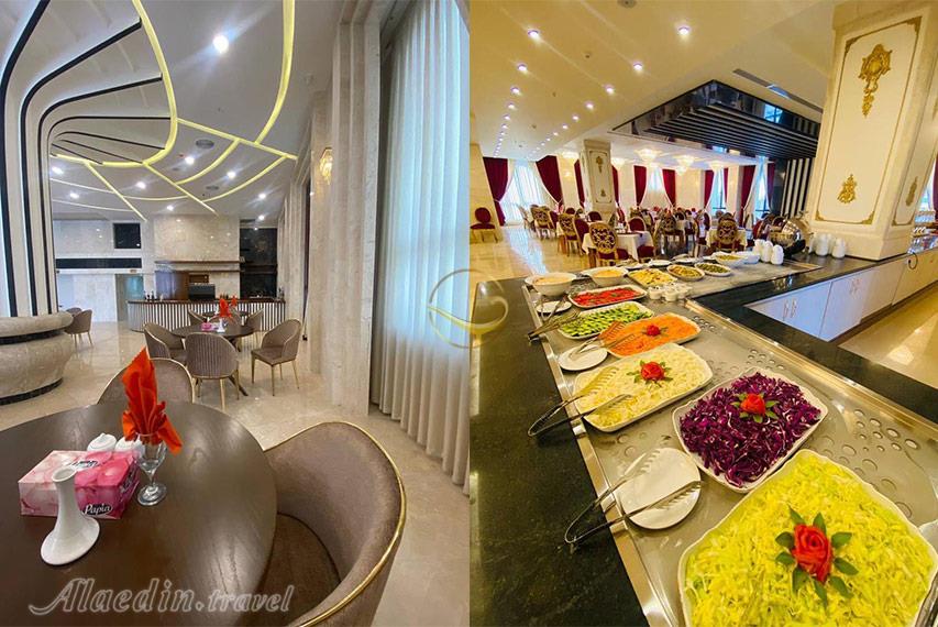 هتل شکوه شارستان مشهد | علاالدین تراول