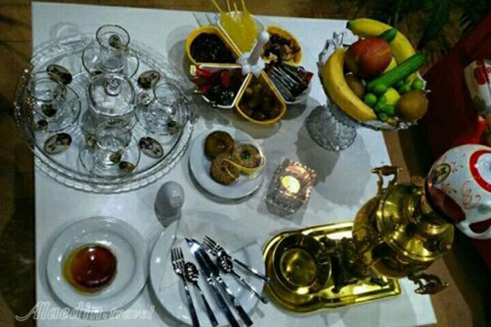 رستوران سنتی هتل سه ستاره آپادانا نوشهر | علاءالدین تراول