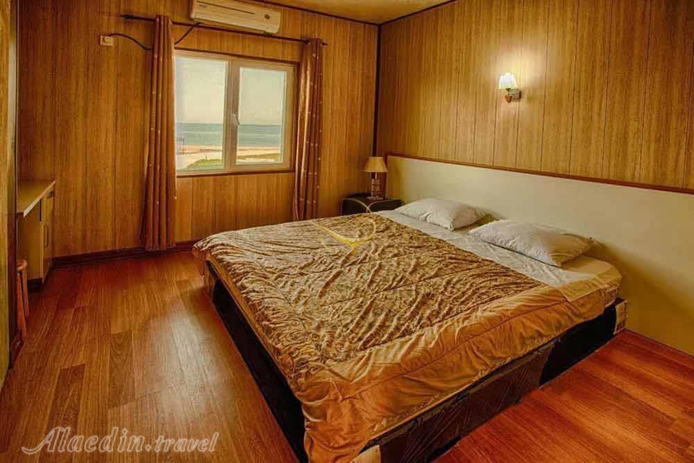 اتاق دبل هتل ساحلی 4 ستاره خلیج فارس قشم | علاءالدین تراول