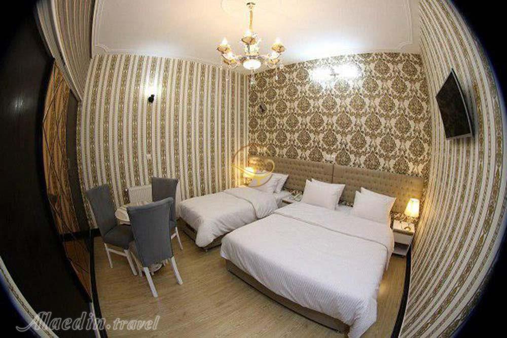 اتاق تریپل هتل 4 ستاره الوند قم | علاءالدین تراول