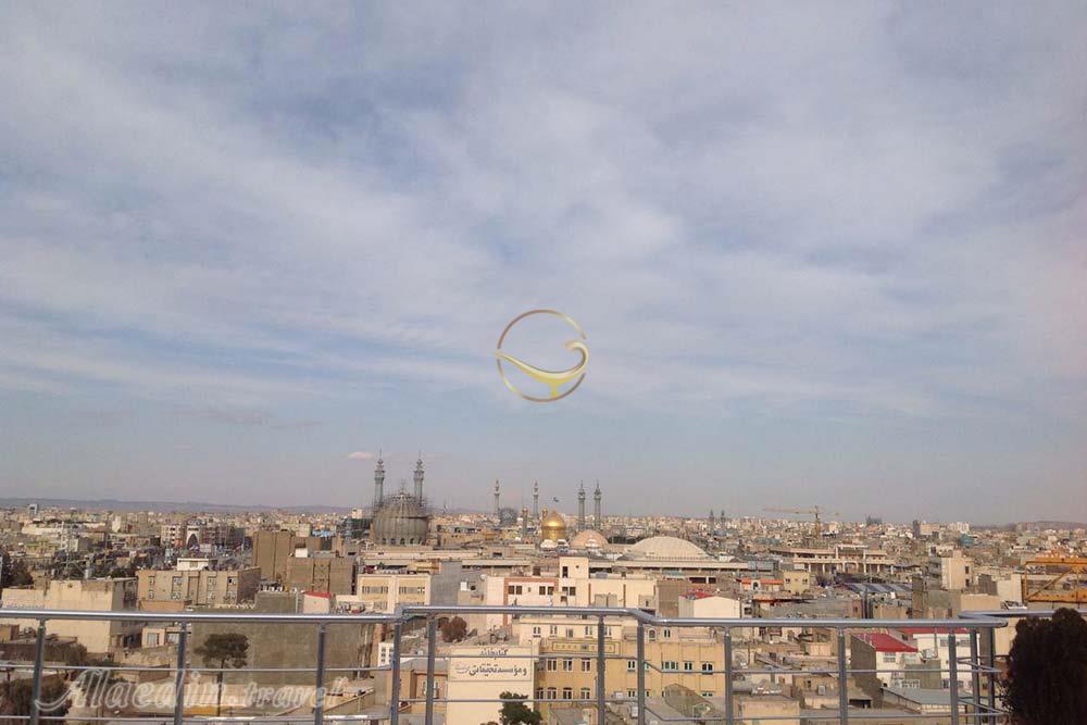 منظره هتل آپارتمان 3 ستاره فدک قم | علاءالدین تراول