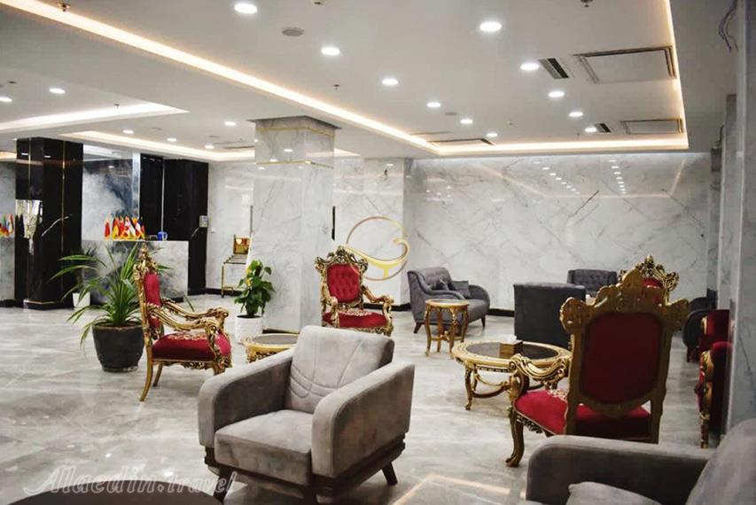 لابی شیک هتل مهسان قم | علاالدین تراول