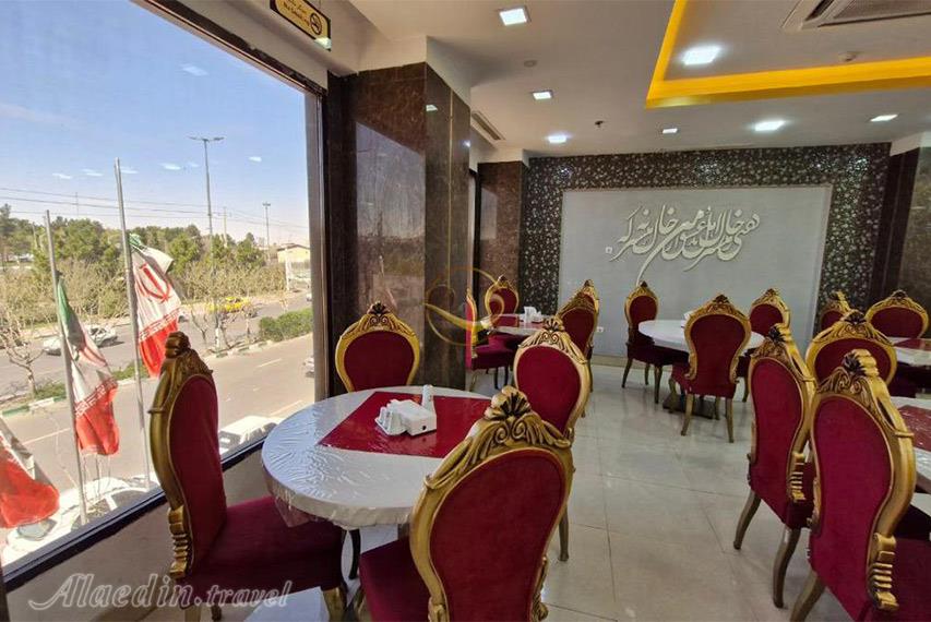 رستوران هتل مهسان قم | علاالدین تراول