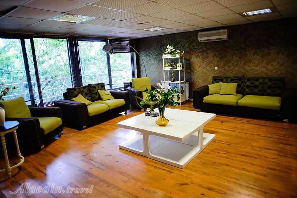 لابی هتل 4 ستاره بام سبز رامسر | علاءالدین تراول