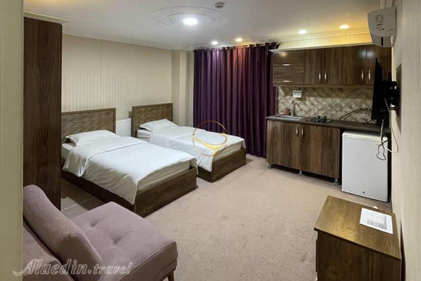 هتل آپارتمان پردیس سکوتی رضوانشهر | علاالدین تراول