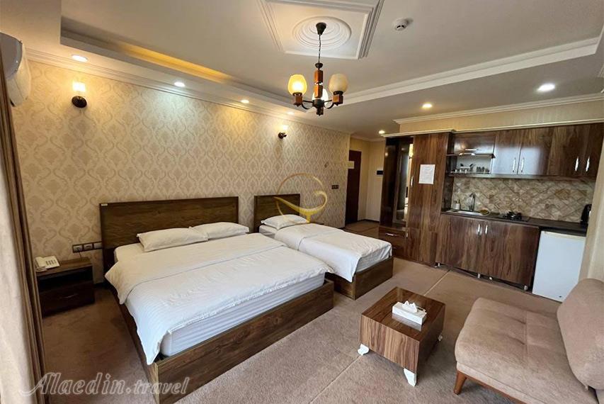 هتل آپارتمان پردیس سکوتی رضوانشهر | علاالدین تراول