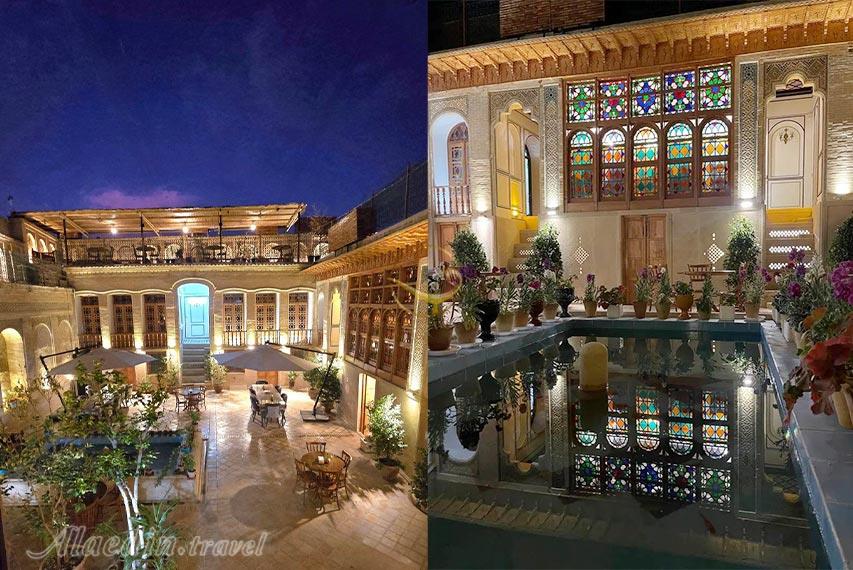 بوتیک هتل جهانشاهی شیراز | علاالدین تراول