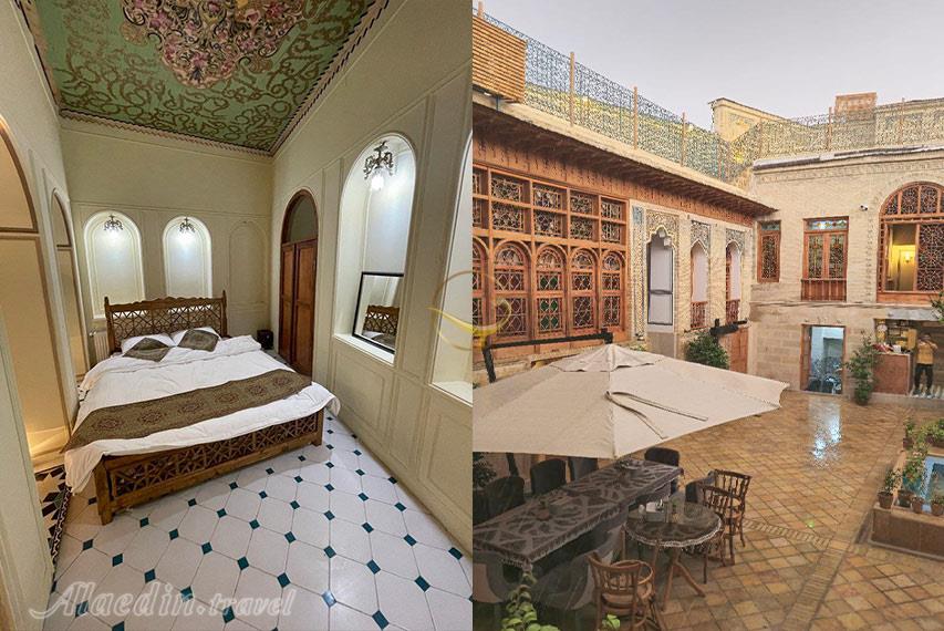 بوتیک هتل جهانشاهی شیراز | علاالدین تراول