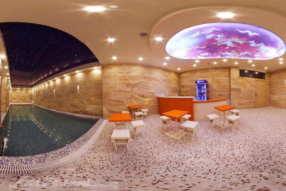 مجموعه آبی هتل آپارتمان سه ستاره جهان نما شیراز | علاءالدین تراول