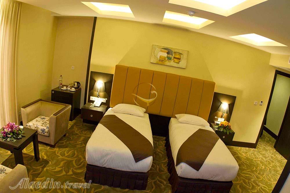 اتاق دوتخته دبل هتل 4 ستاره رویال شیراز | علاءالدین تراول