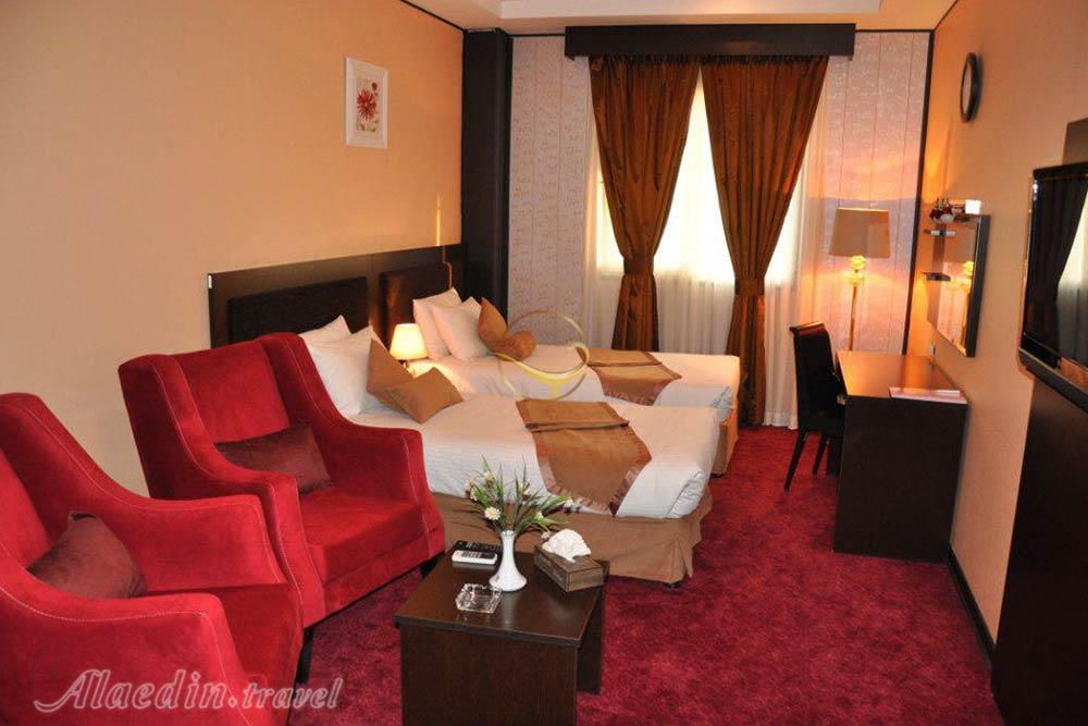 اتاق دو تخته توییت هتل 4 ستاره آساره تهران | علاءالدین تراول