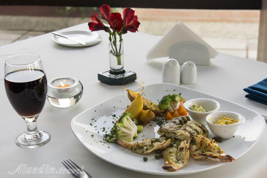 رستوران ایرانی شار در هتل 4 ستاره اسکان الوند تهران | علاءالدین تراول