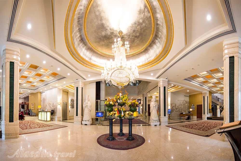 لابی هتل 5 ستاره اسپیناس خلیج تهران | علاءالدین تراول