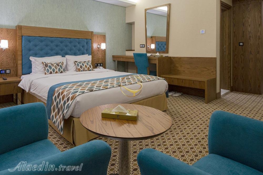 اتاق های هتل 5 ستاره هما تهران | علاءالدین تراول