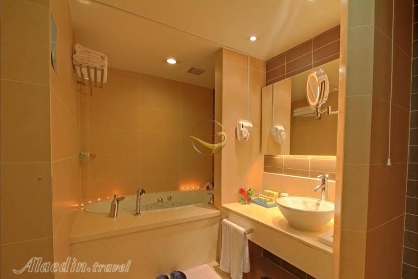 حمام و سرویس اتاق هتل پارسیان آزادی تهران | علاالدین تراول