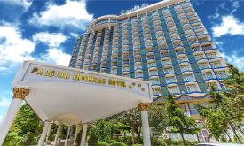 نمای آفتابی هتل 4 ستاره پارسیان انقلاب تهران | علاءالدین تراول