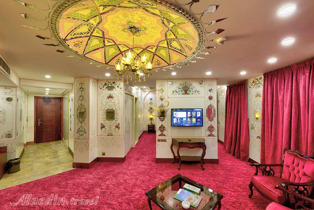 اتاق های هتل 5 ستاره ارگ جدید یزد | علاءالدین تراول