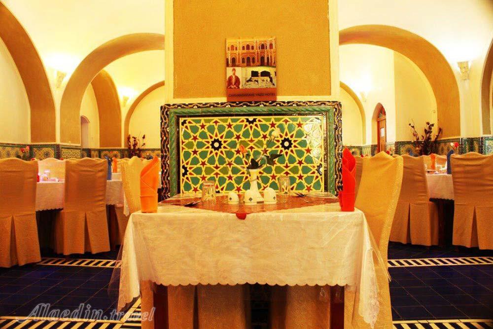 هتل کاروانسرای مشیر یزد | علاءالدین تراول