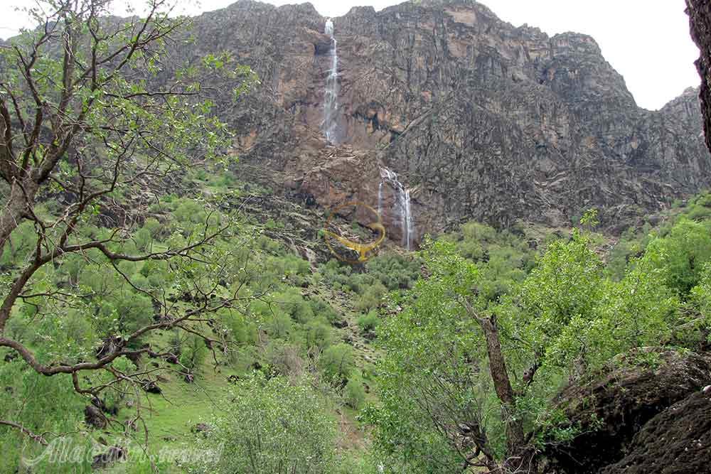 آبشار تاف (برنجه) الیگودرز | علاءالدین تراول