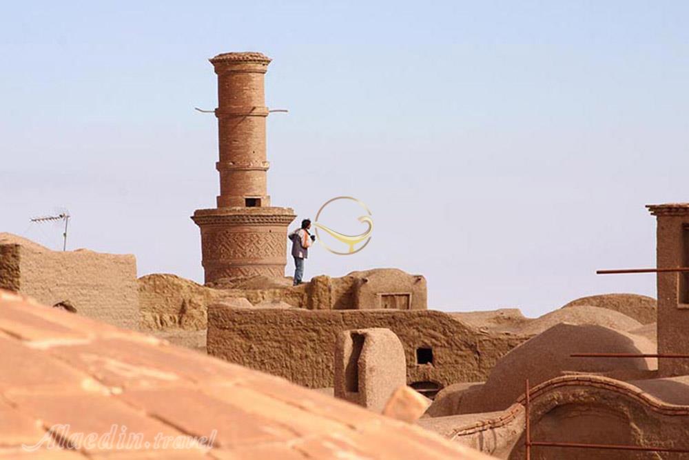 منار جنبان خرانق اردکان | علاءالدین تراول