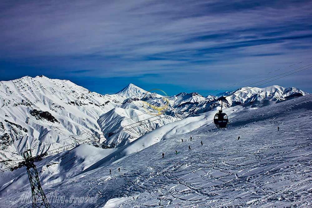 پیست اسکی دیزین کرج | علاءالدین تراول