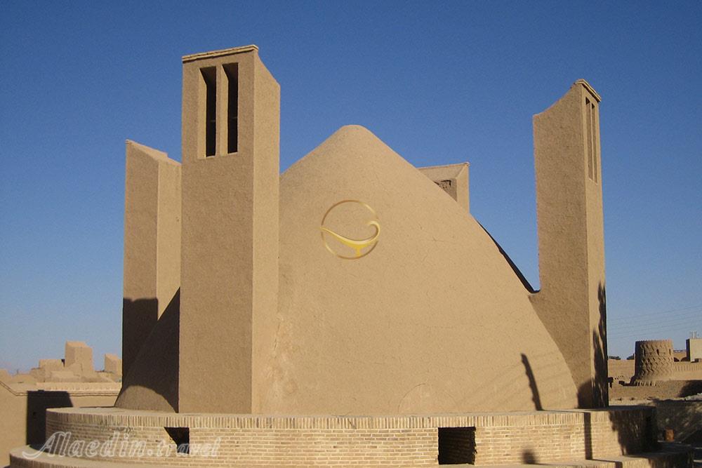 آب انبار کلار میبد | علاءالدین تراول