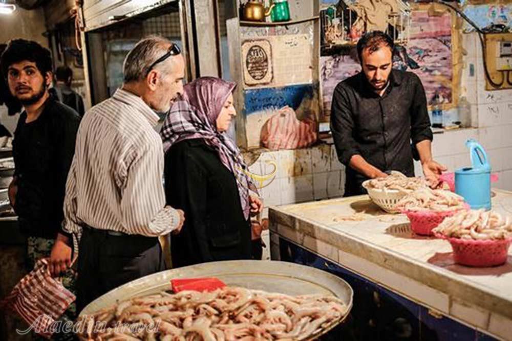 بازار ماهی آبادان | علاءالدین تراول