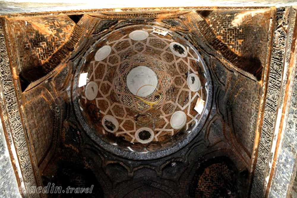 مسجد جامع قروه در ابهر | علاءالدین تراول