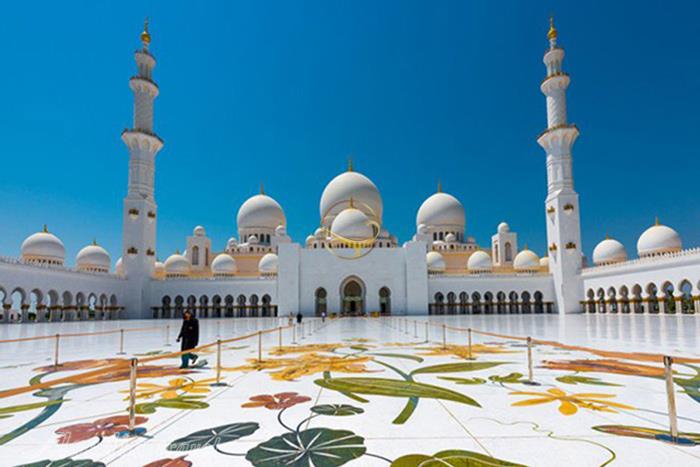 مسجد شیخ زاید ابوظبی - امارت متحده عربی
