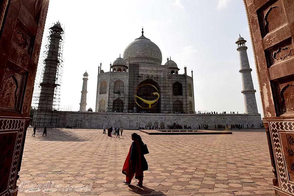 تاج محل در آگرا هند | علاءالدین تراول